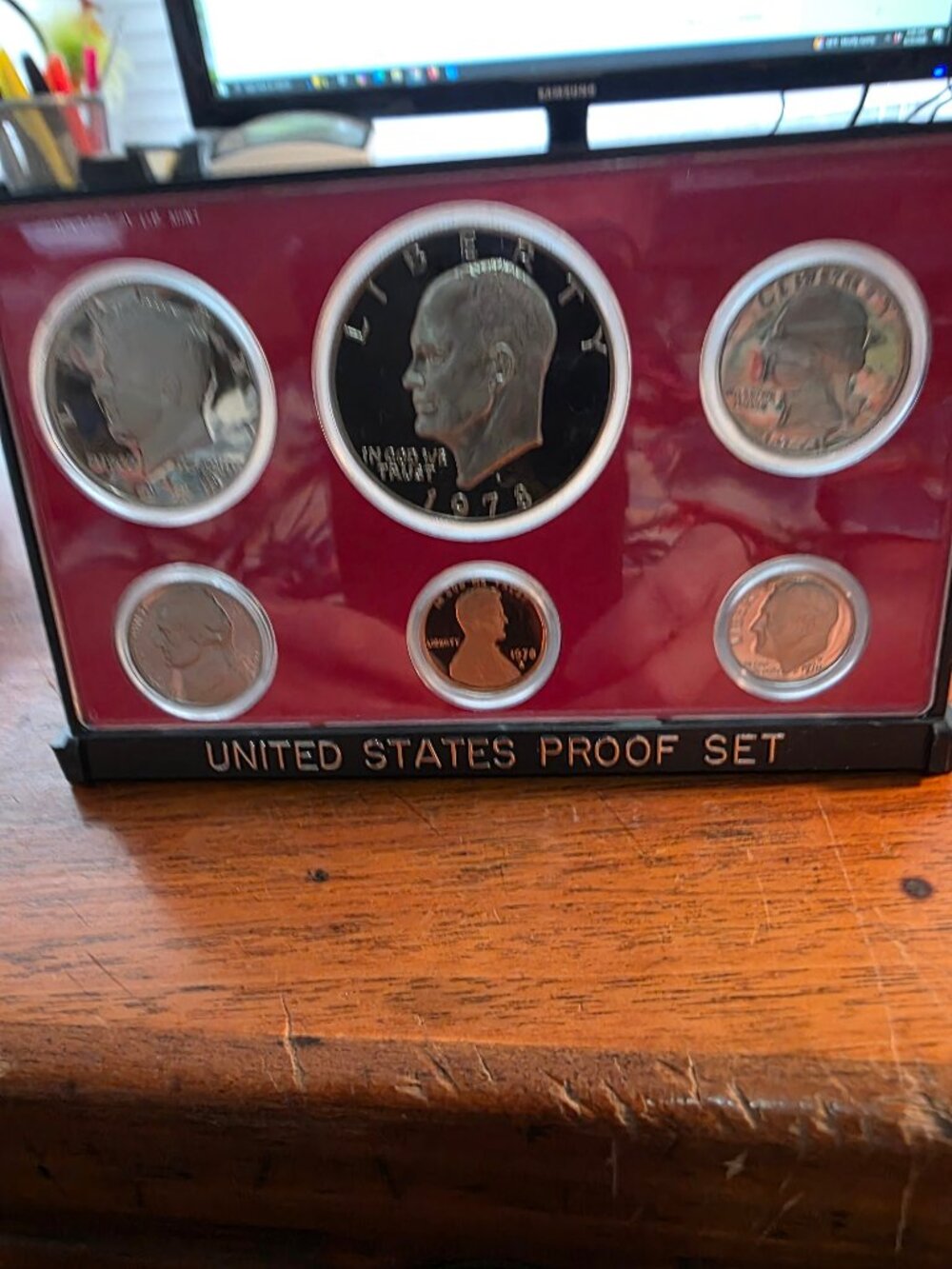 1978 UNITED STATES PROOF SET OF COINS IN A BOX